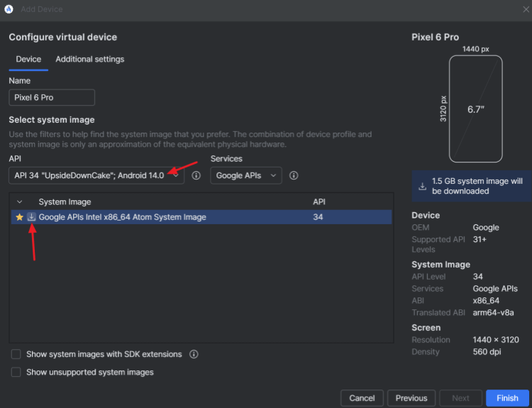 Google API 14.0