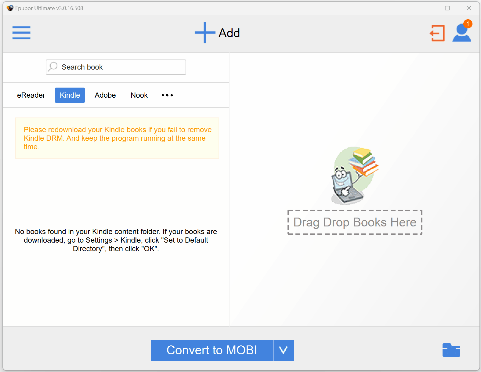 Kindle KFX epubor 2025 extrahieren