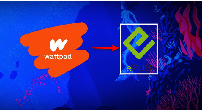 Wattpad-Geschichten in EPUB