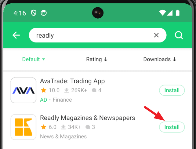 apkpure readly app