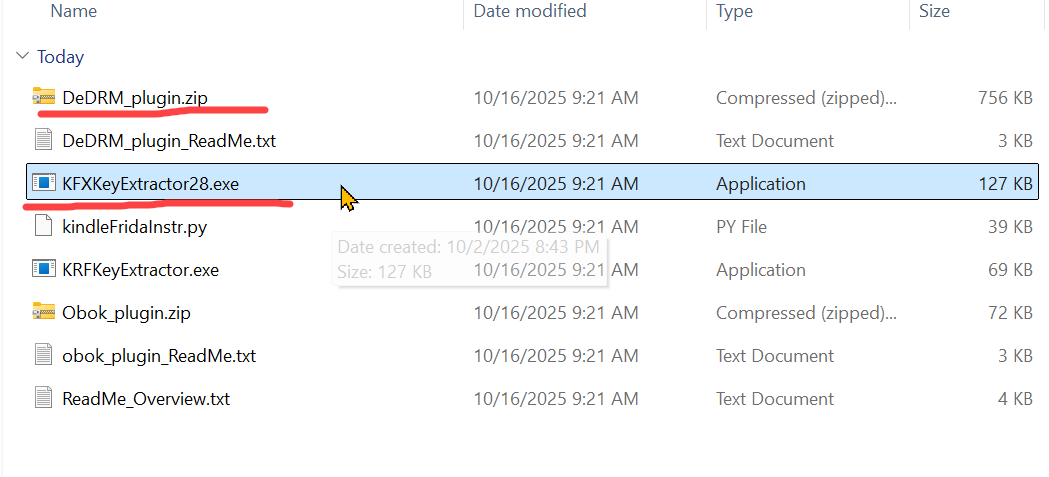 DeDRM_plugin und KFXKeyExtractor28