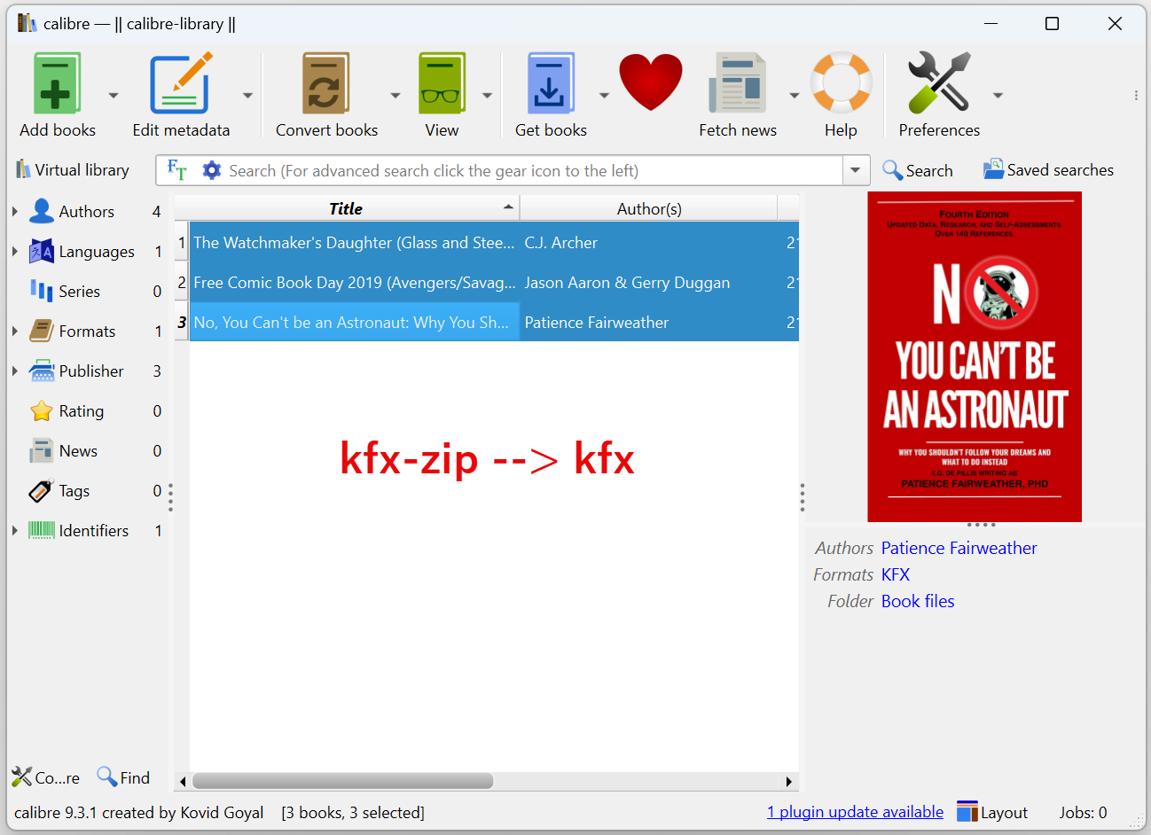 transform kfx-zip into kfx
