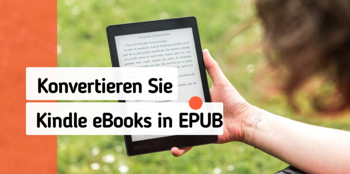 Konvertieren Sie Kindle eBooks in EPUB