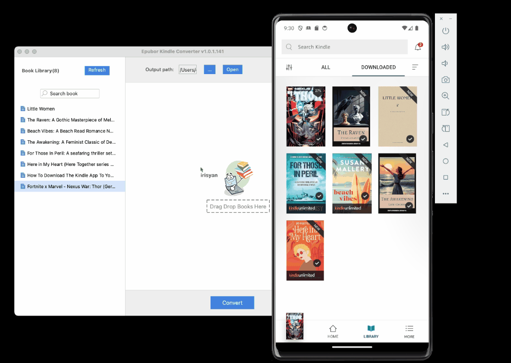 Kindle-Bücher auf Android erneut herunterladen